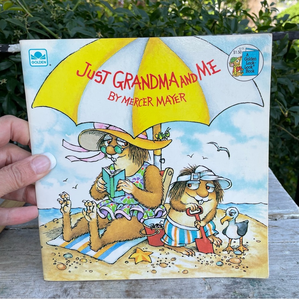 JUST GRANDMA & me Mercer Mayer childrens book